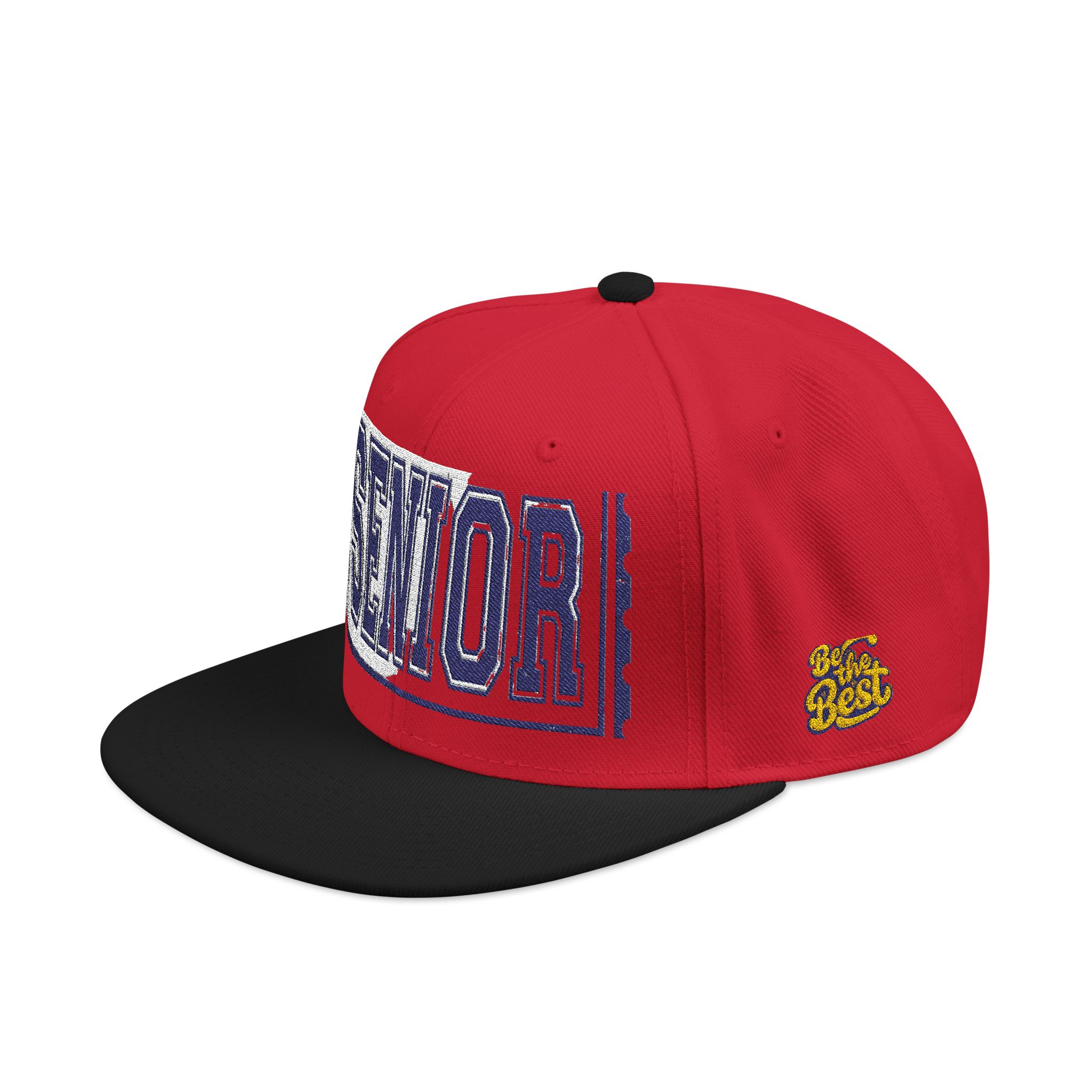 10698262689699657963_2048.jpeg Casquette — Design « SENIOR» en lettres épaisses avec logo latéral – Image 21