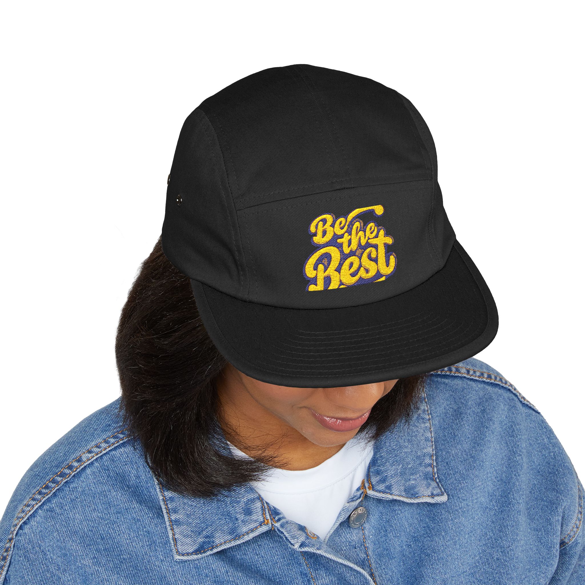 11049268838382844286_2048-1.jpeg Casquette brodée — Logo « Be Your Best », en coton, style camper – Image 24