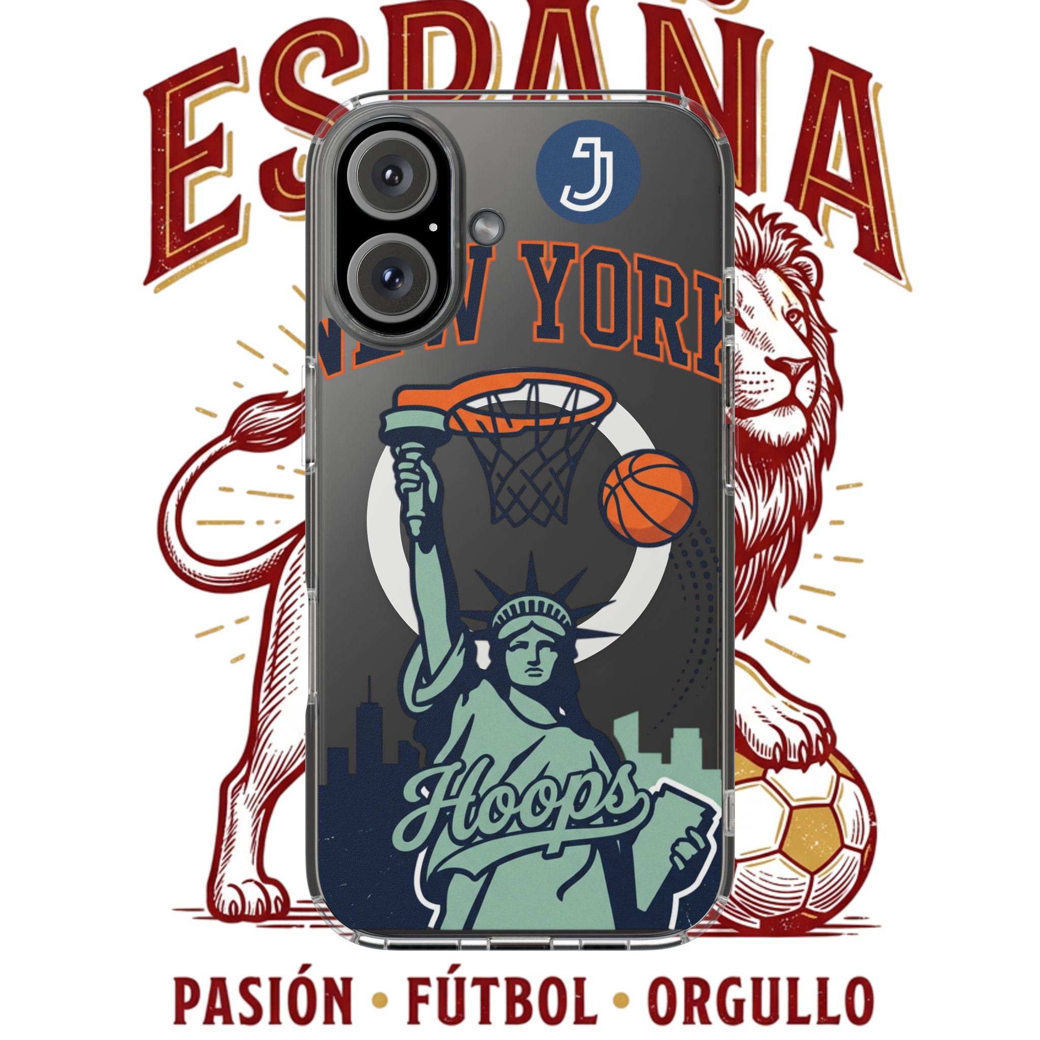 11955745189874992666_2048_custom.jpeg Coque de téléphone New York Basketball – Image 2