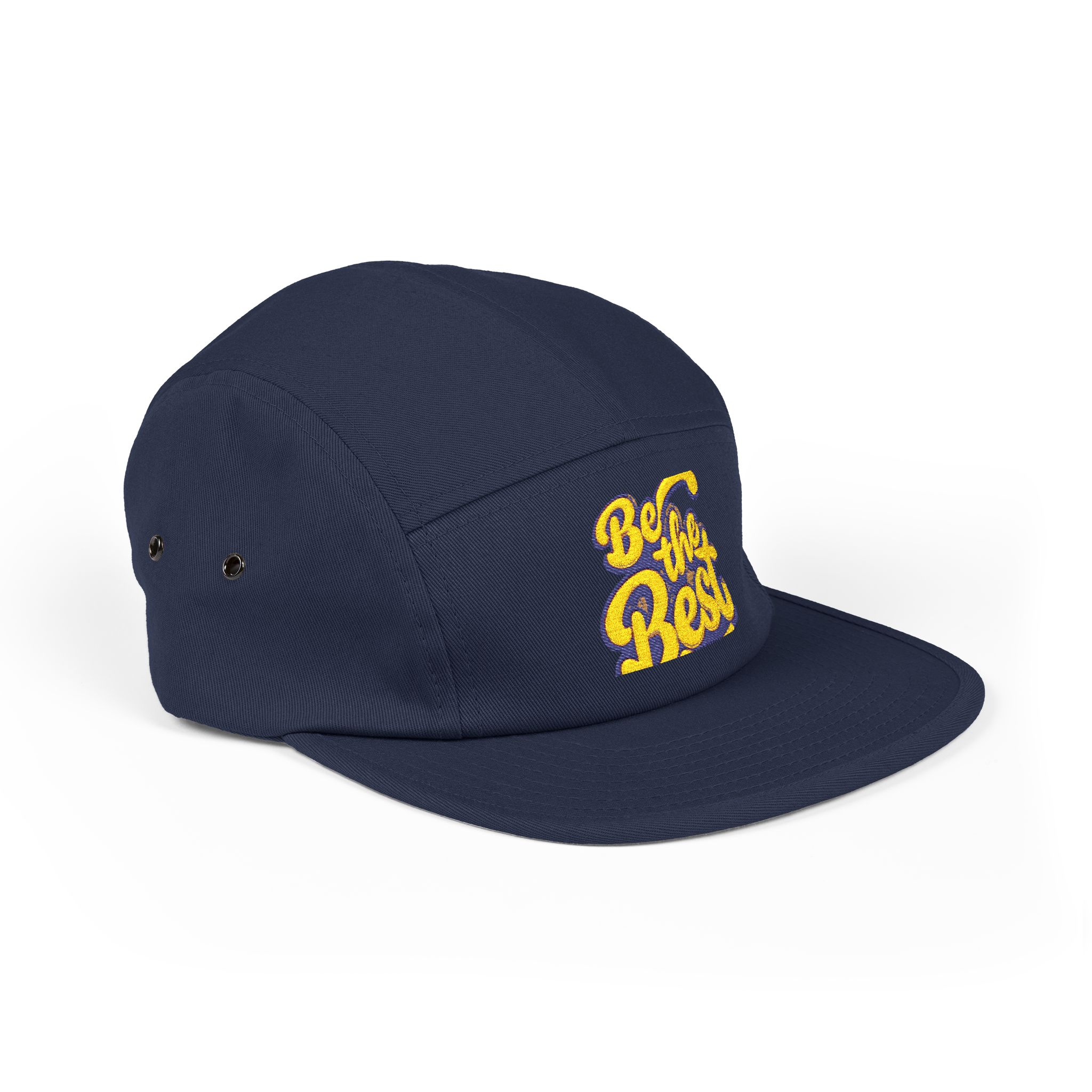 12791019933426498713_2048-1.jpeg Casquette brodée — Logo « Be Your Best », en coton, style camper – Image 4
