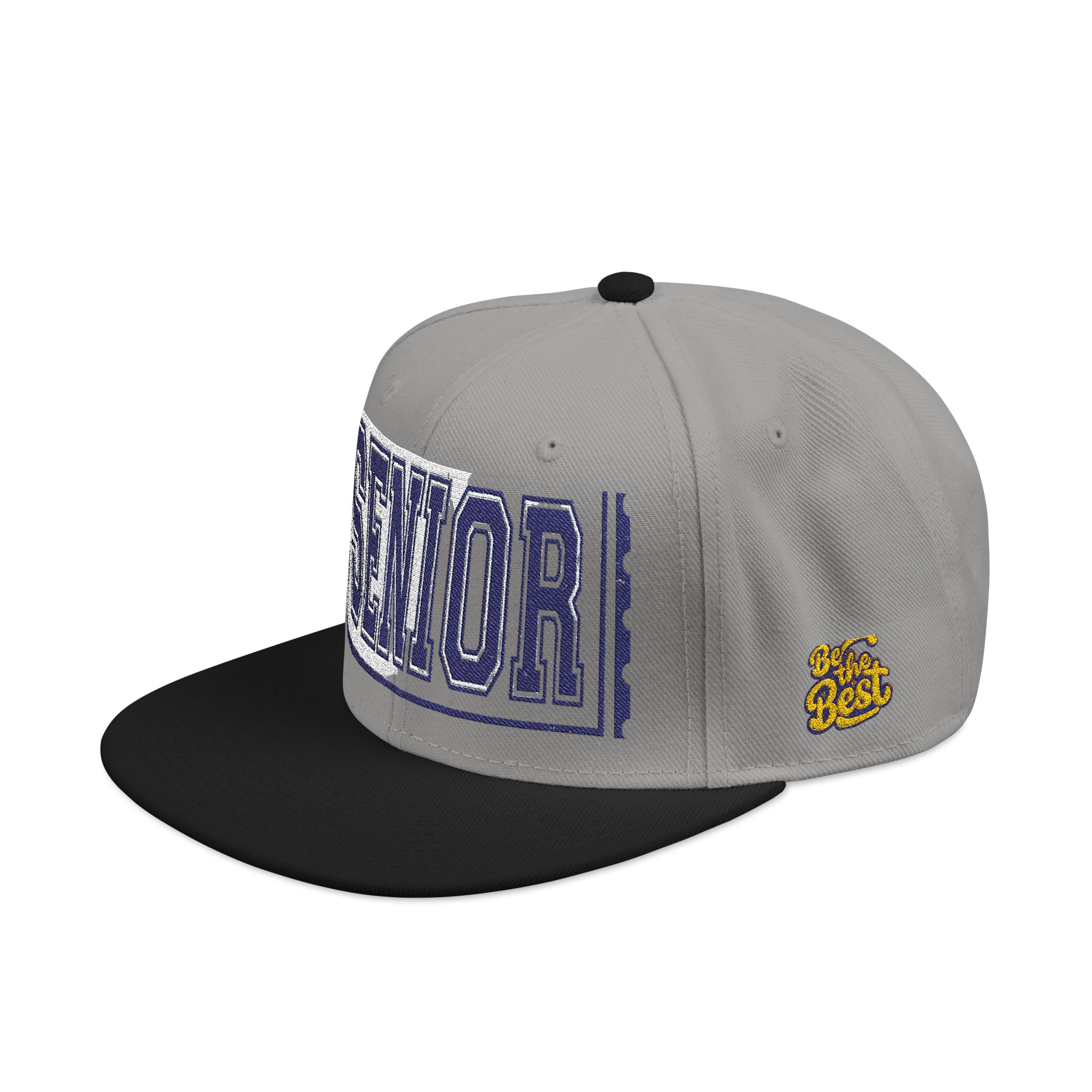 1428861066774296978_2048.jpeg Casquette — Design « SENIOR» en lettres épaisses avec logo latéral – Image 37