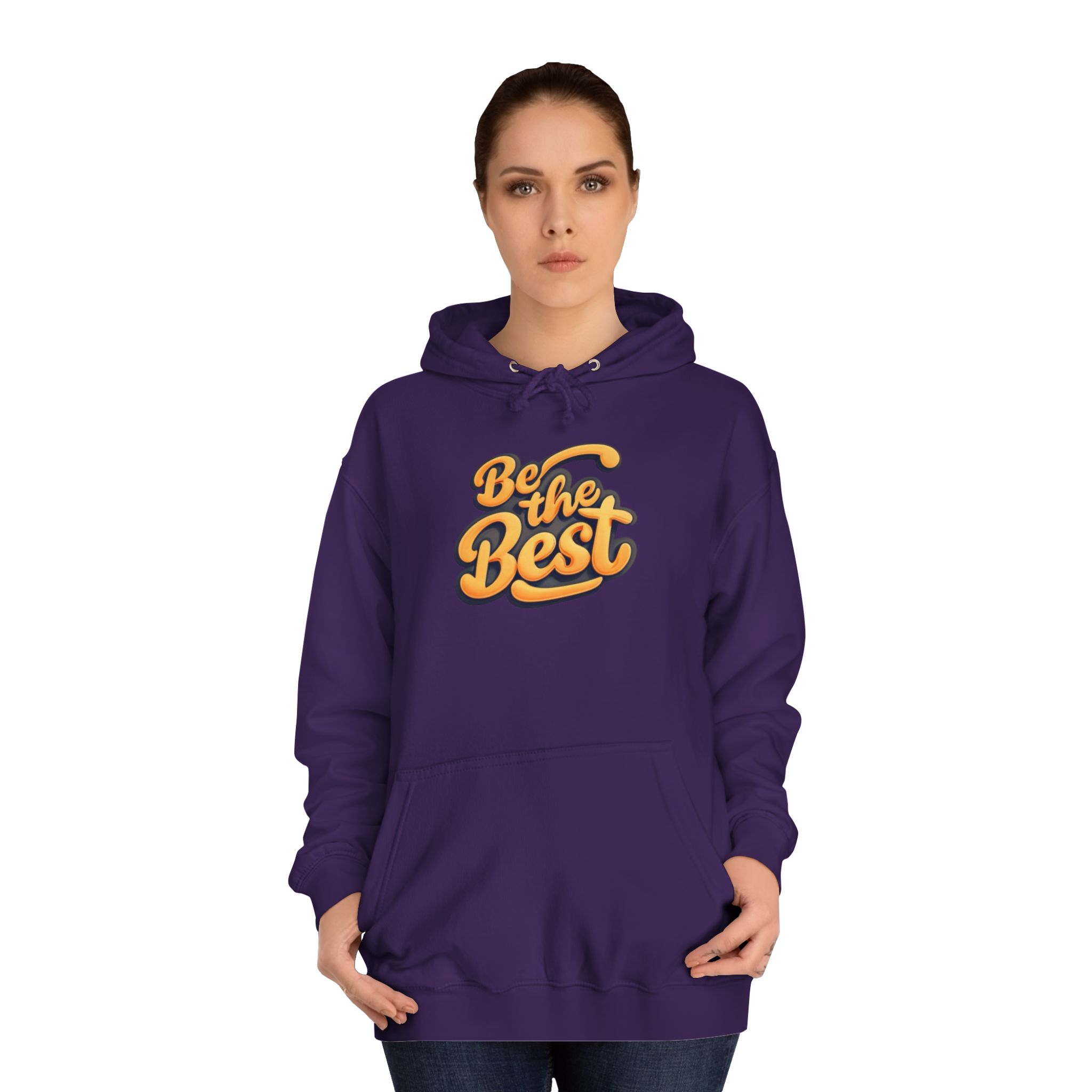 15419285481611173158_2048.jpeg Sweat à Capuche « Be the Best » - Hommes et Femmes – Image 40