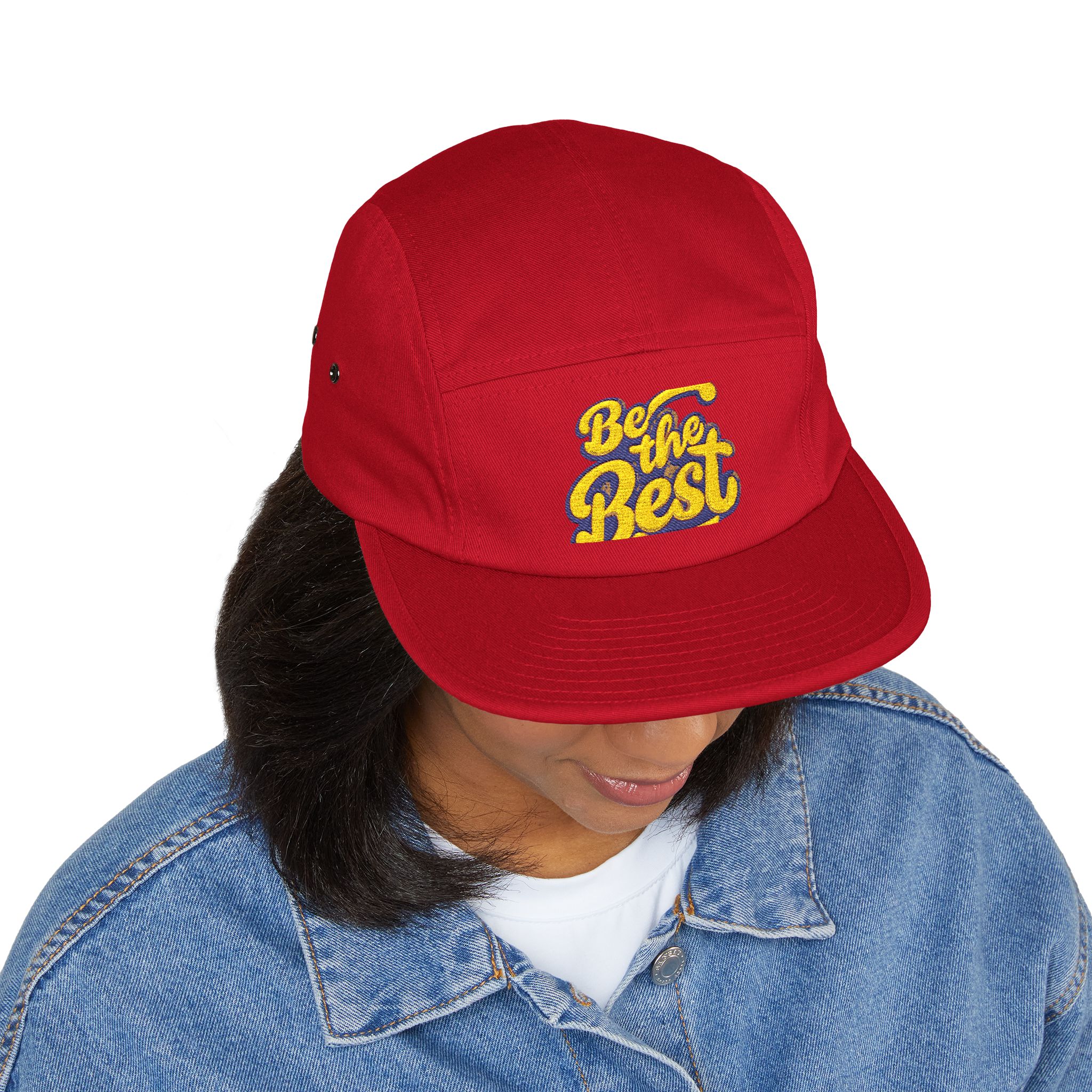 15823714616226268787_2048-1.jpeg Casquette brodée — Logo « Be Your Best », en coton, style camper – Image 28