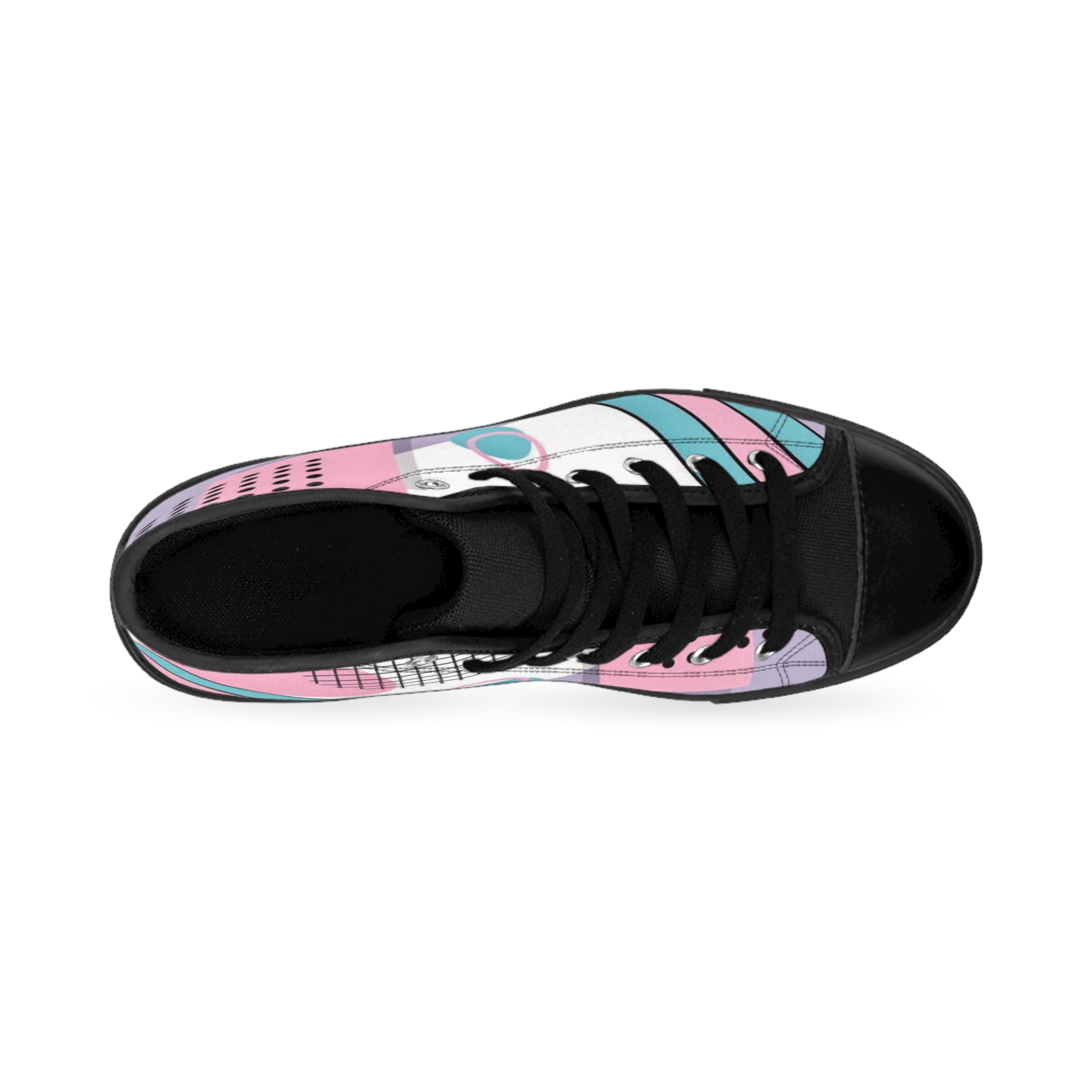 18037589626210473946_2048-1.jpeg Baskets montantes rétro - Géométriques pour femme – Image 3