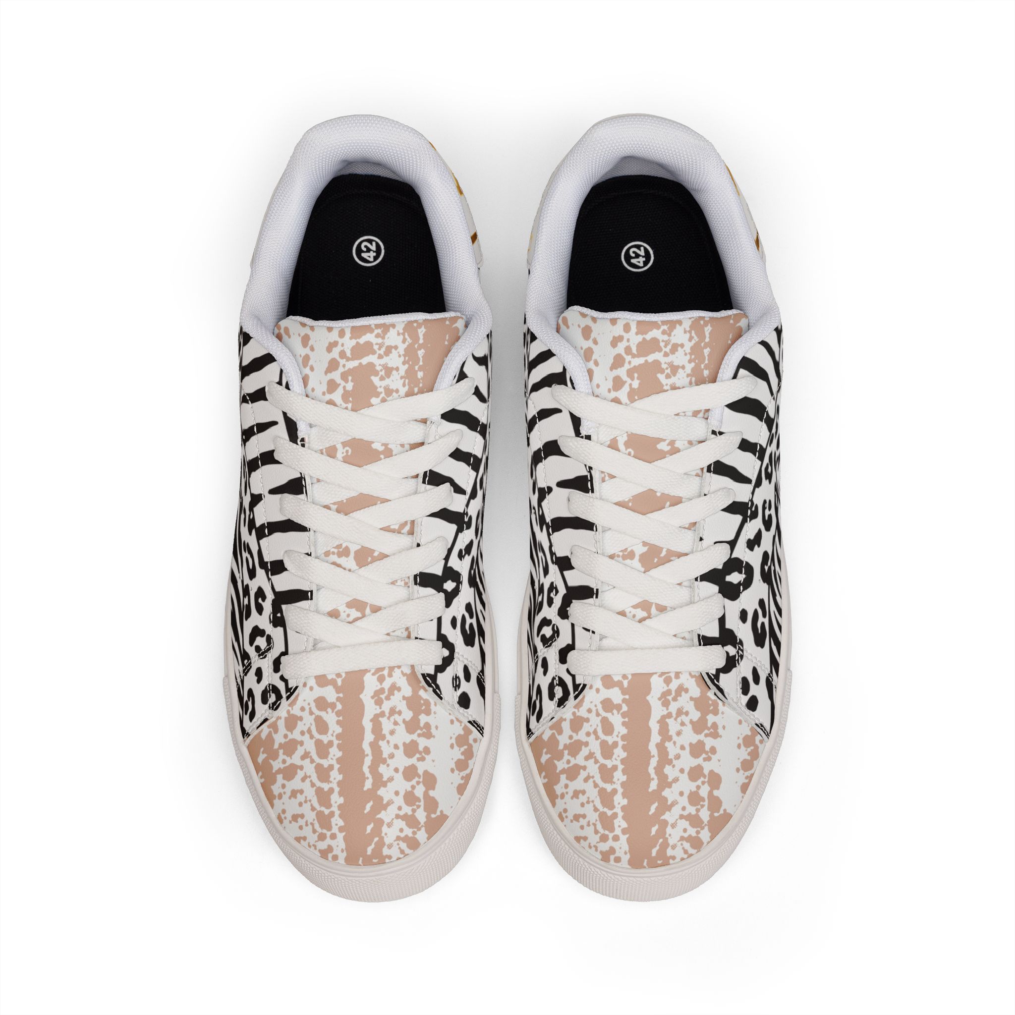 18217831108965609056_2048.jpeg Baskets en cuir homme à imprimé animal
