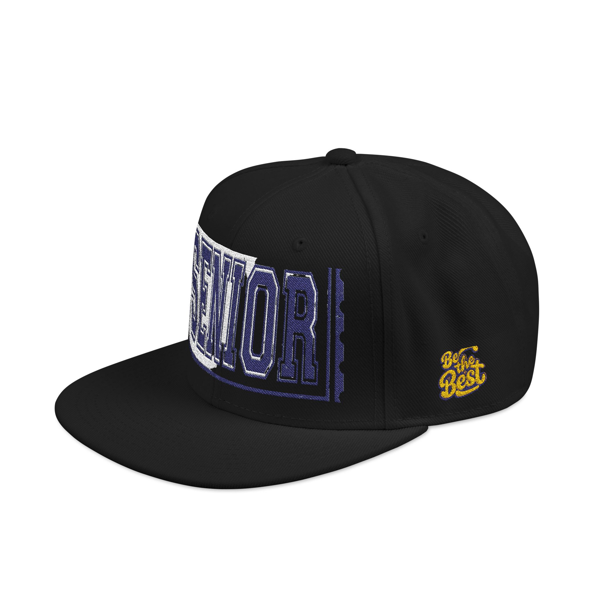 1980536218044526037_2048.jpeg Casquette — Design « SENIOR» en lettres épaisses avec logo latéral – Image 17