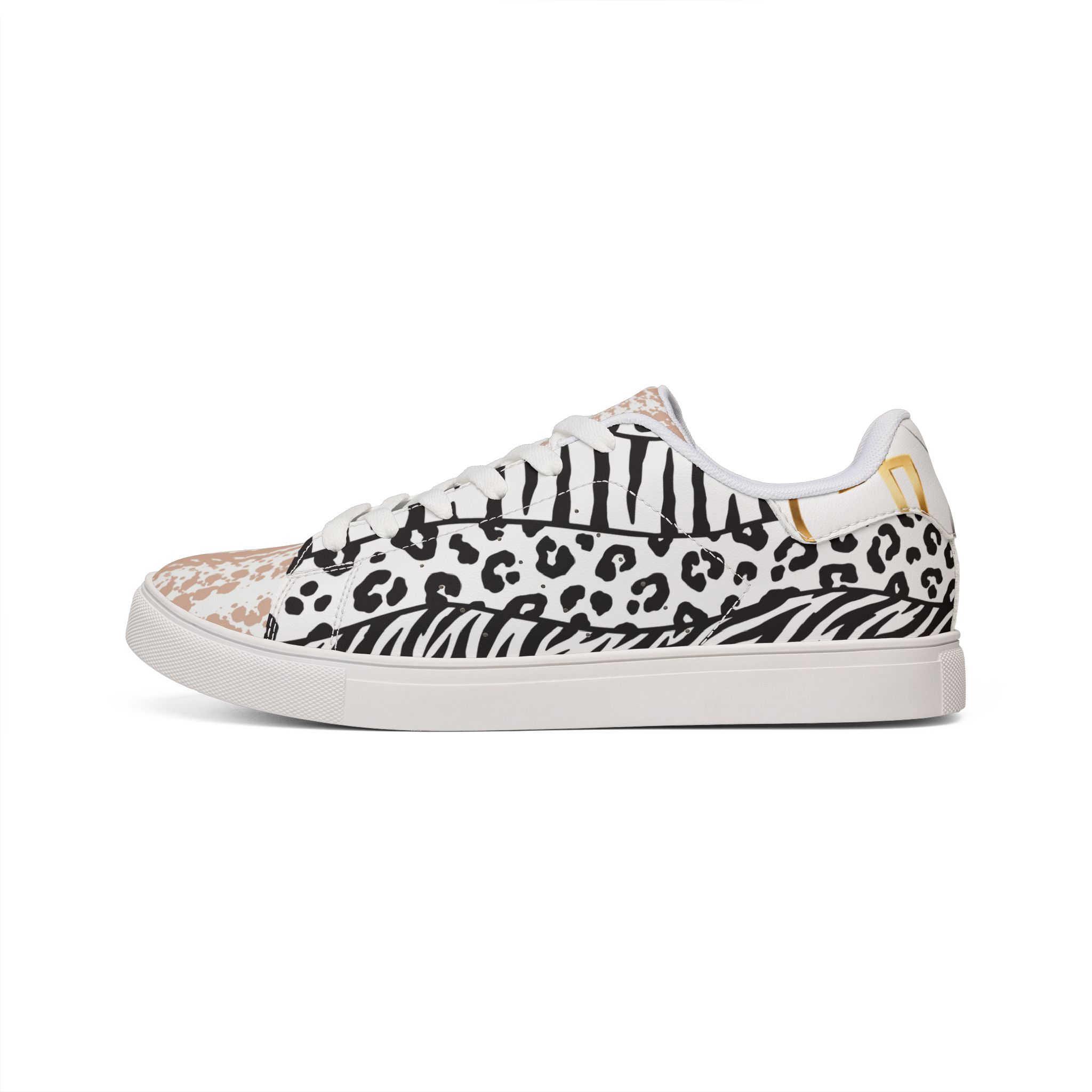 2428738386503713903_2048.jpeg Baskets en cuir homme à imprimé animal – Image 2