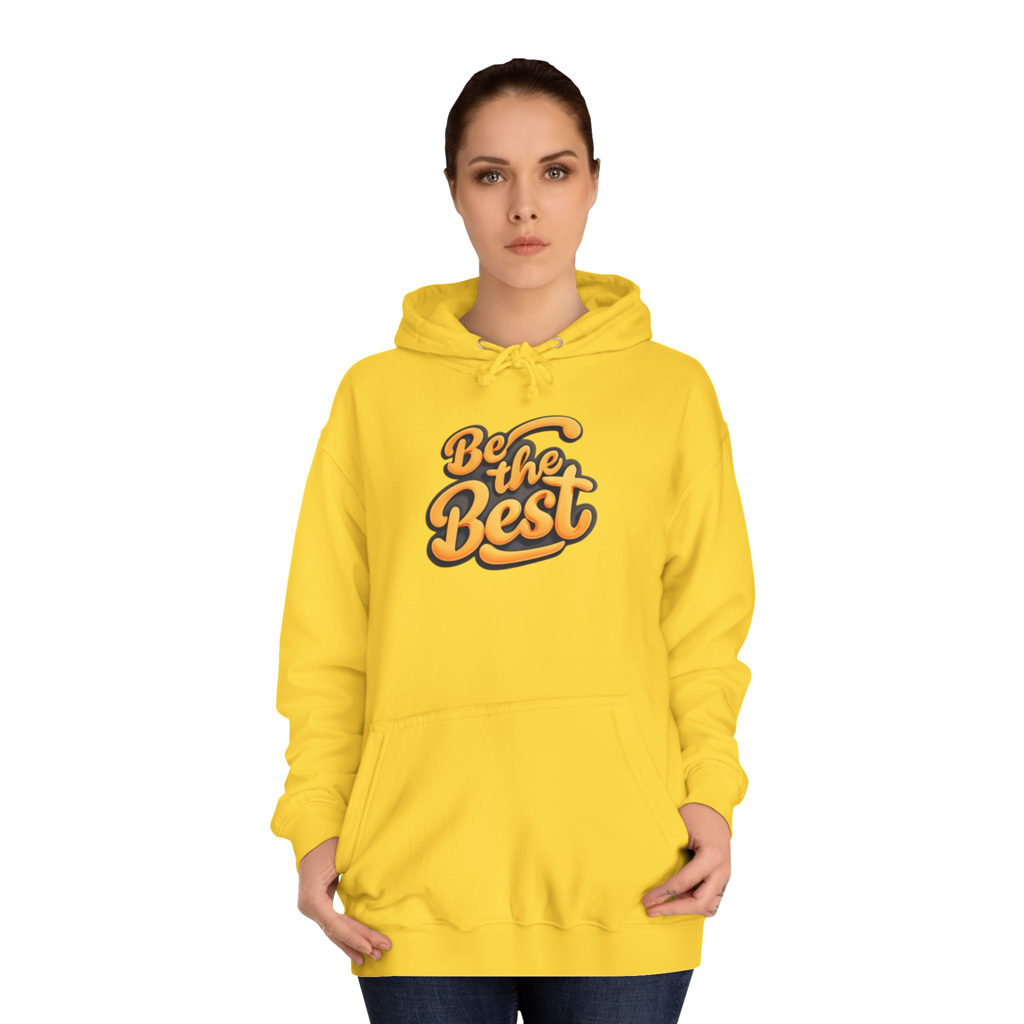 2560159118679094059_2048.jpeg Sweat à Capuche « Be the Best » - Hommes et Femmes – Image 12