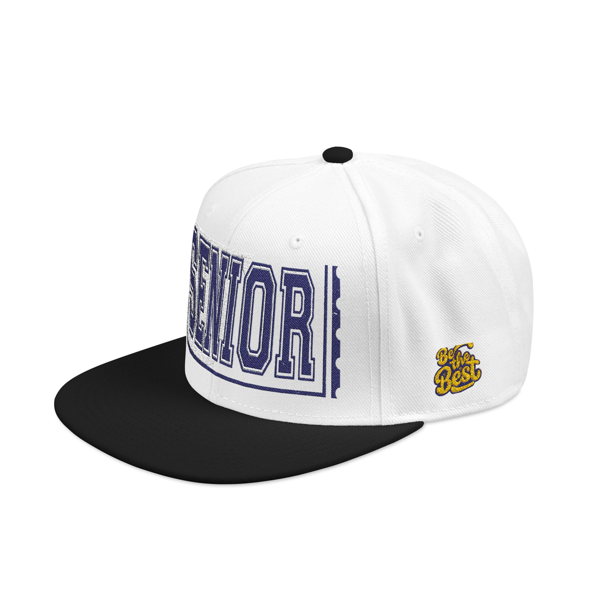 4127917486210815652_2048.jpeg Casquette — Design « SENIOR» en lettres épaisses avec logo latéral – Image 49
