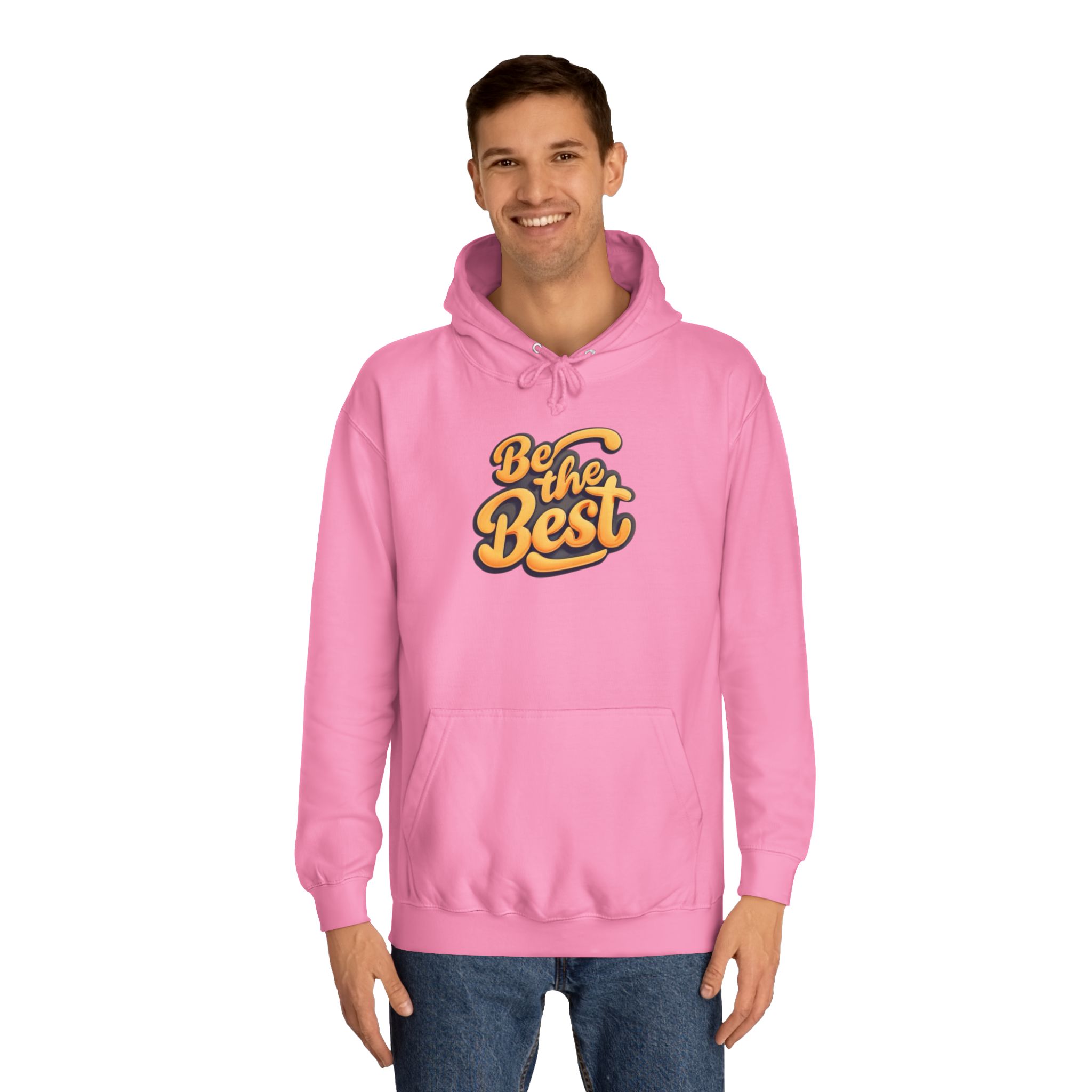 4195037142408798523_2048.jpeg Sweat à Capuche « Be the Best » - Hommes et Femmes – Image 4
