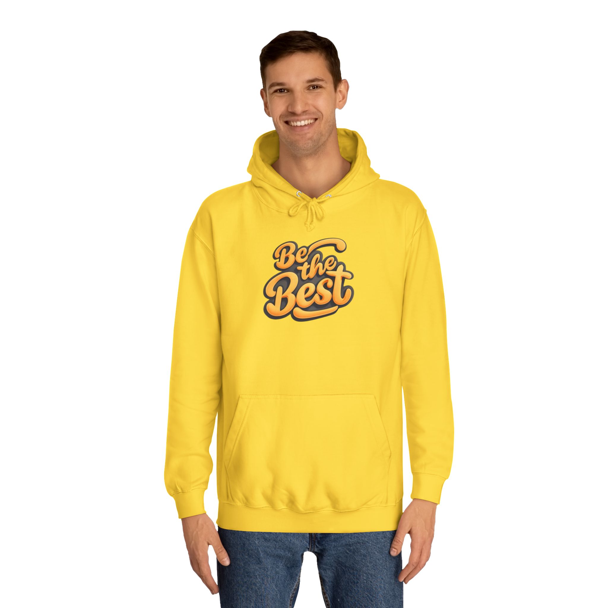 4933927161254763217_2048.jpeg Sweat à Capuche « Be the Best » - Hommes et Femmes – Image 11