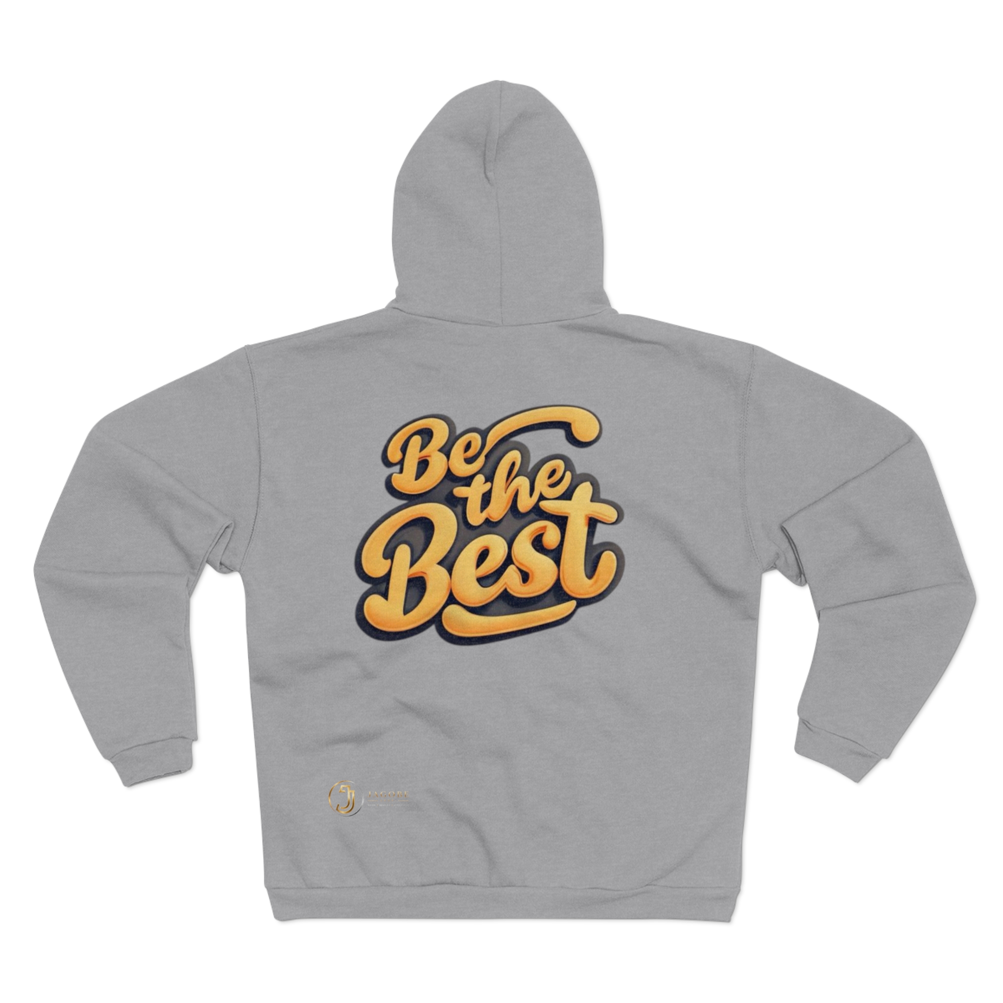 5379257275780933749_2048.jpeg Sweat à capuche zippé « Be the Best » – Basketball & Statue de la Liberté – Image 6