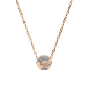 Collier cercle gravé miniature