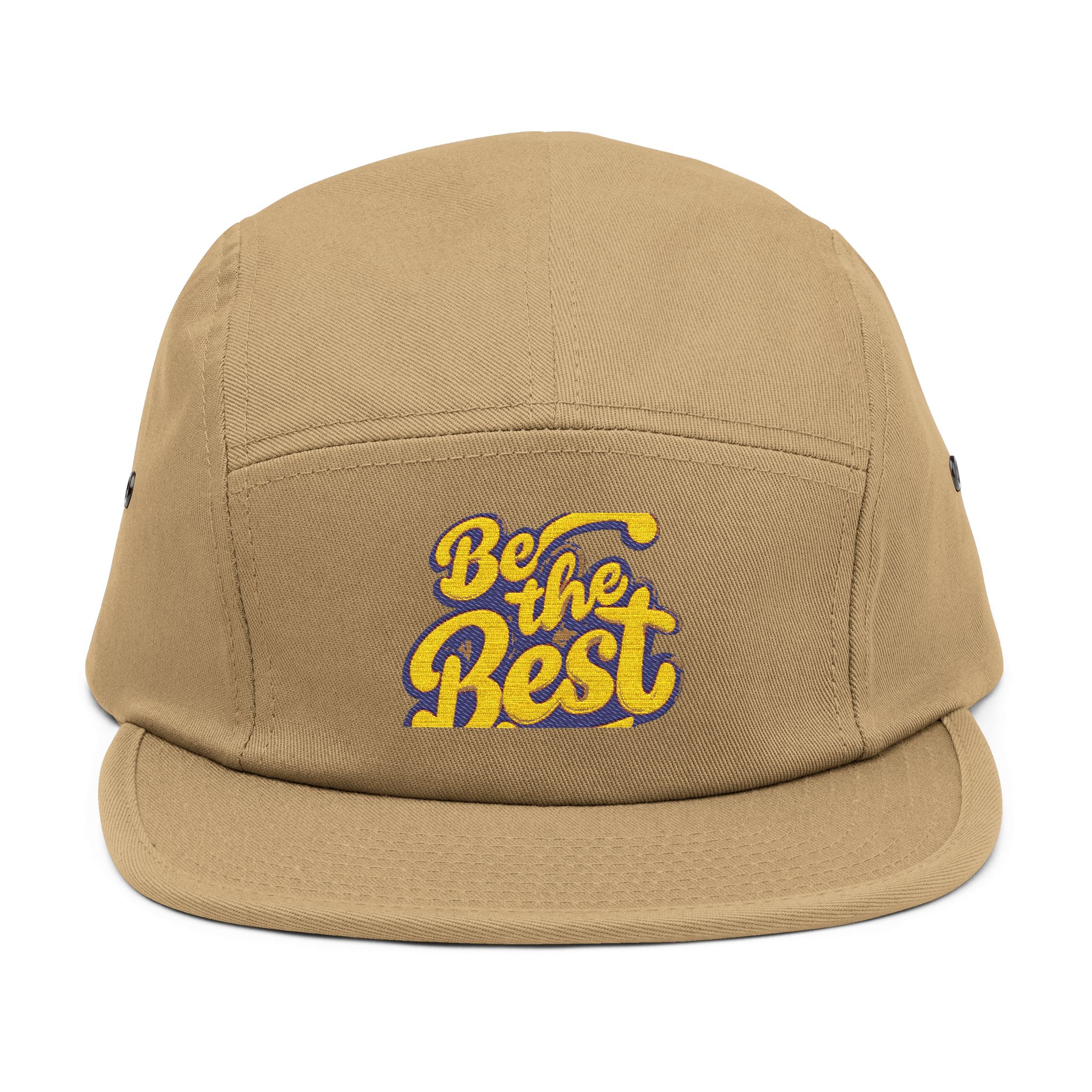 9242625155408472446_2048-1.jpeg Casquette brodée — Logo « Be Your Best », en coton, style camper – Image 5