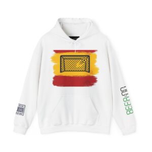 Hoodie « Be Nice You Jerk » – Sweat à capuche avec motif de but et filet